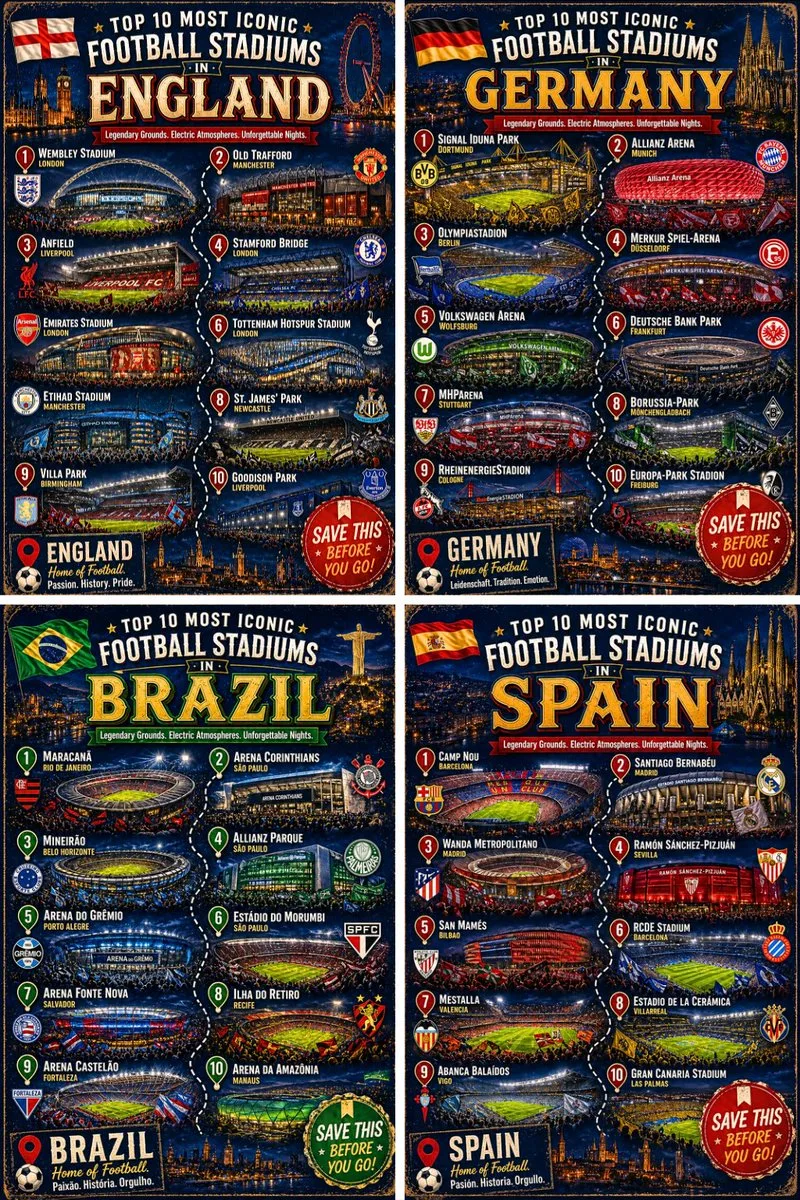 10 สนามฟุตบอลในตำนานยามค่ำคืน 1