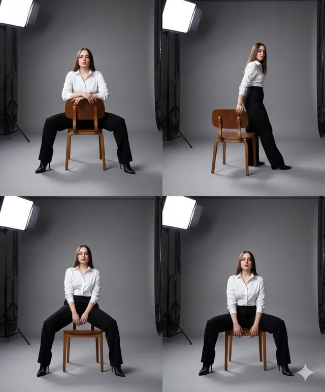 ภาพแฟชั่น 4 ช่อง สไตล์นิตยสารชั้นนำ