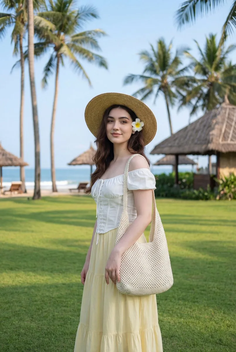 สาวรีสอร์ตริมทะเลเขตร้อนแสนหวาน 1