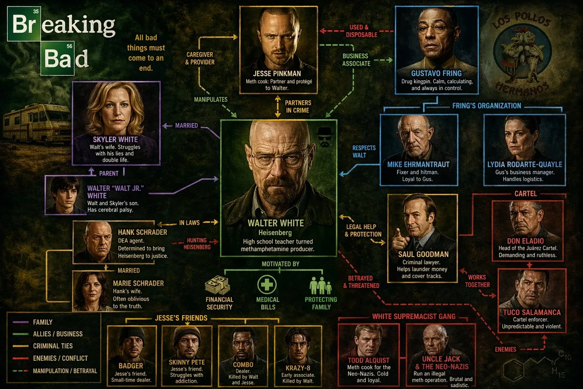 สร้างแผนผังความสัมพันธ์ตัวละครซีรีส์ คุณภาพสูง 1