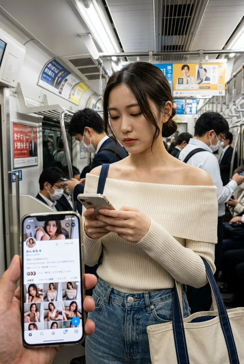 ความจริงเสมือน: แอบถ่ายอินฟลูฯ สาวในรถไฟใต้ดิน 1
