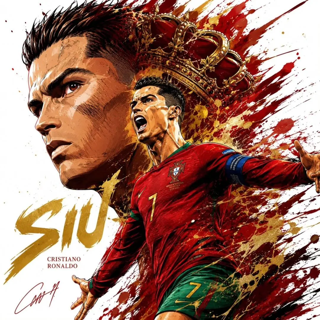 โปสเตอร์ภาพประกอบฟุตบอล: ซุปเปอร์สตาร์สุดอลังการ 1
