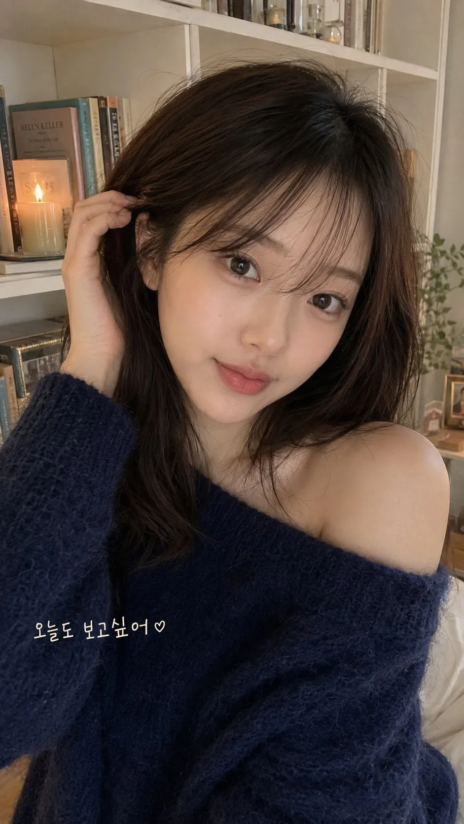 เซลฟี่สาวเกาหลีในห้องนอนสุดโรแมนติก 1