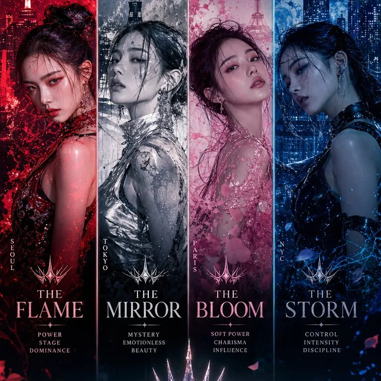 K-Pop ไซเบอร์พังก์! คอนเซ็ปต์คัมแบ็กสุดหรู 1