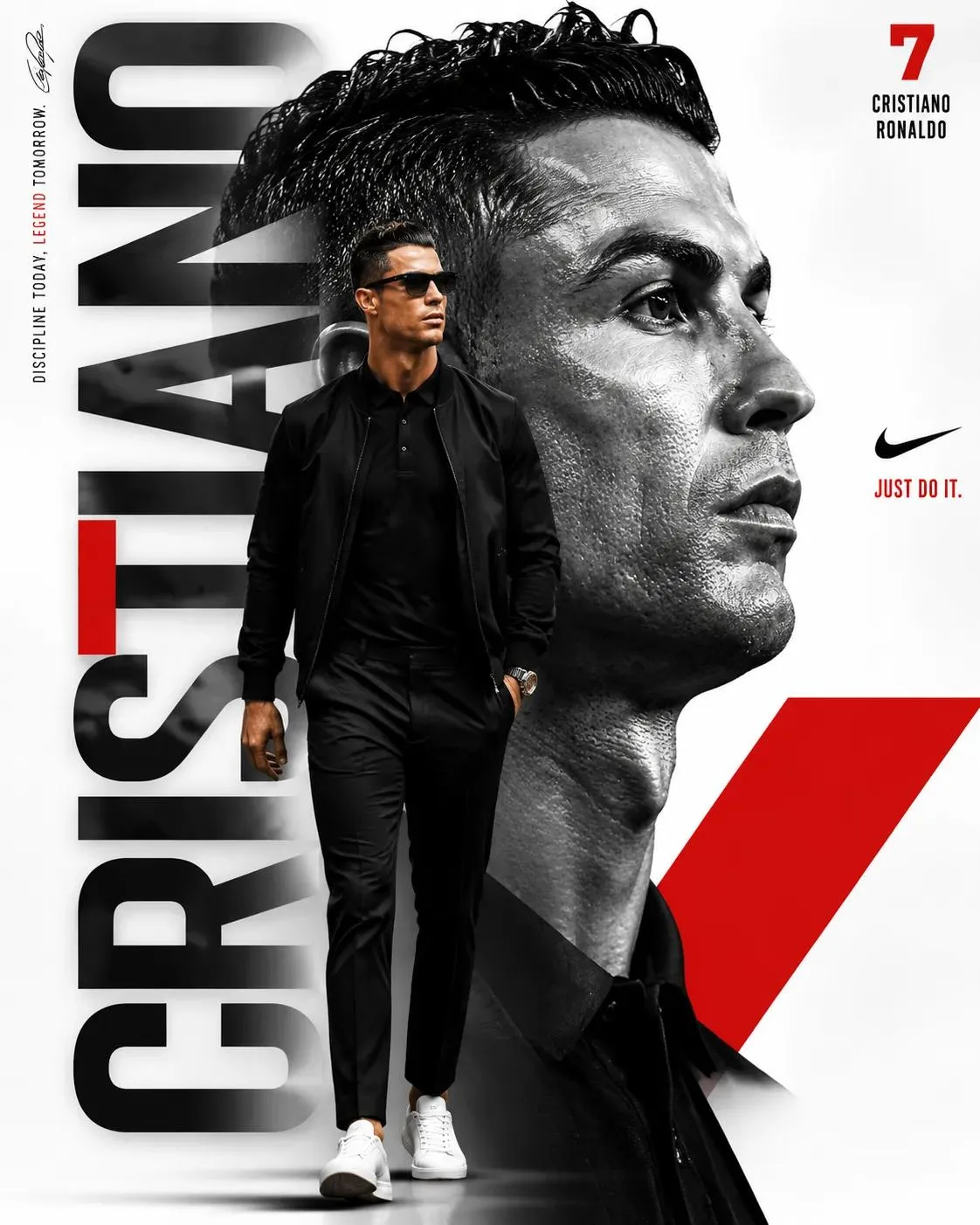 โปสเตอร์กีฬาชุดดำเรียบหรู สไตล์มินิมอล 2