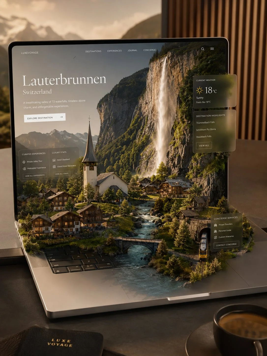 โลกการเดินทางจิ๋วสุดหรูบน MacBook Pro 1