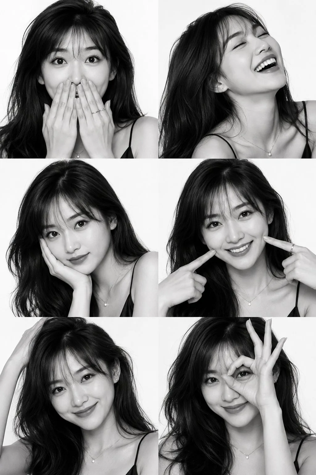 ภาพคอลลาจพอร์ตเทรตบุคคลสไตล์ยุค 90 สุดสมจริง 1