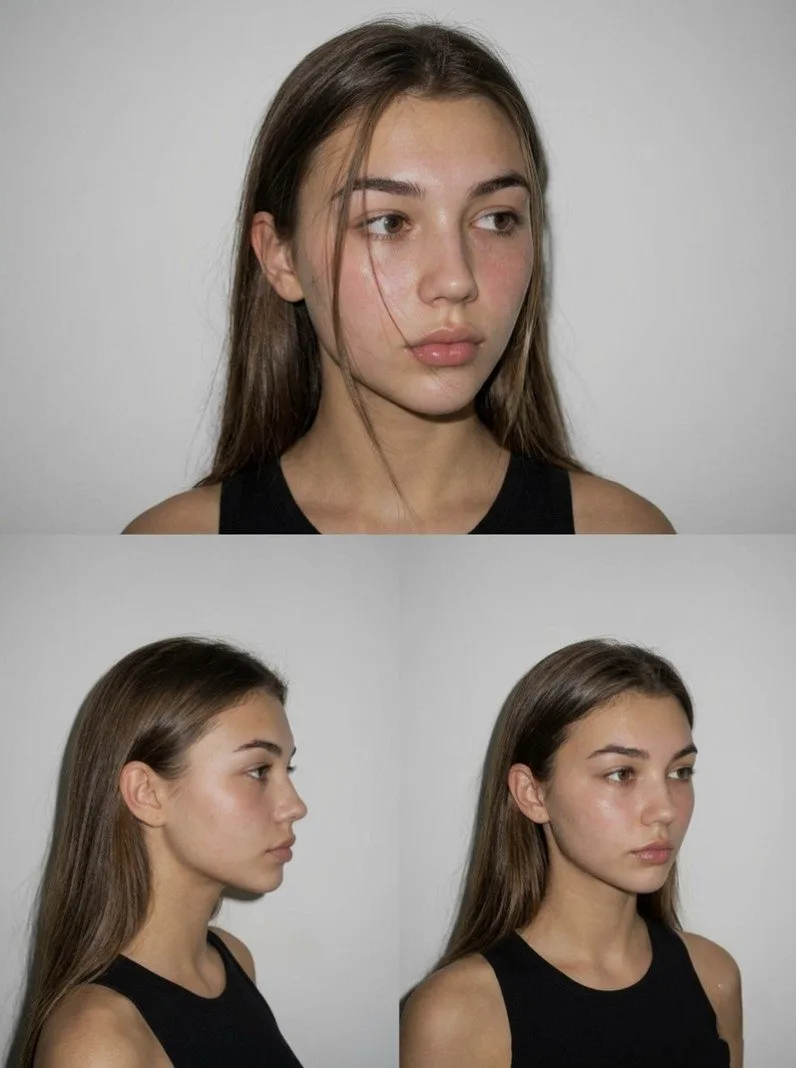 ภาพพอร์ตเทรตแต่งหน้า Ultra-Realistic หญิงสาว 1