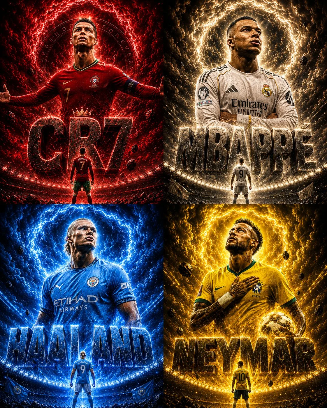 โปสเตอร์นักกีฬาแห่งตำนาน สไตล์หนังฟอร์มยักษ์ 1
