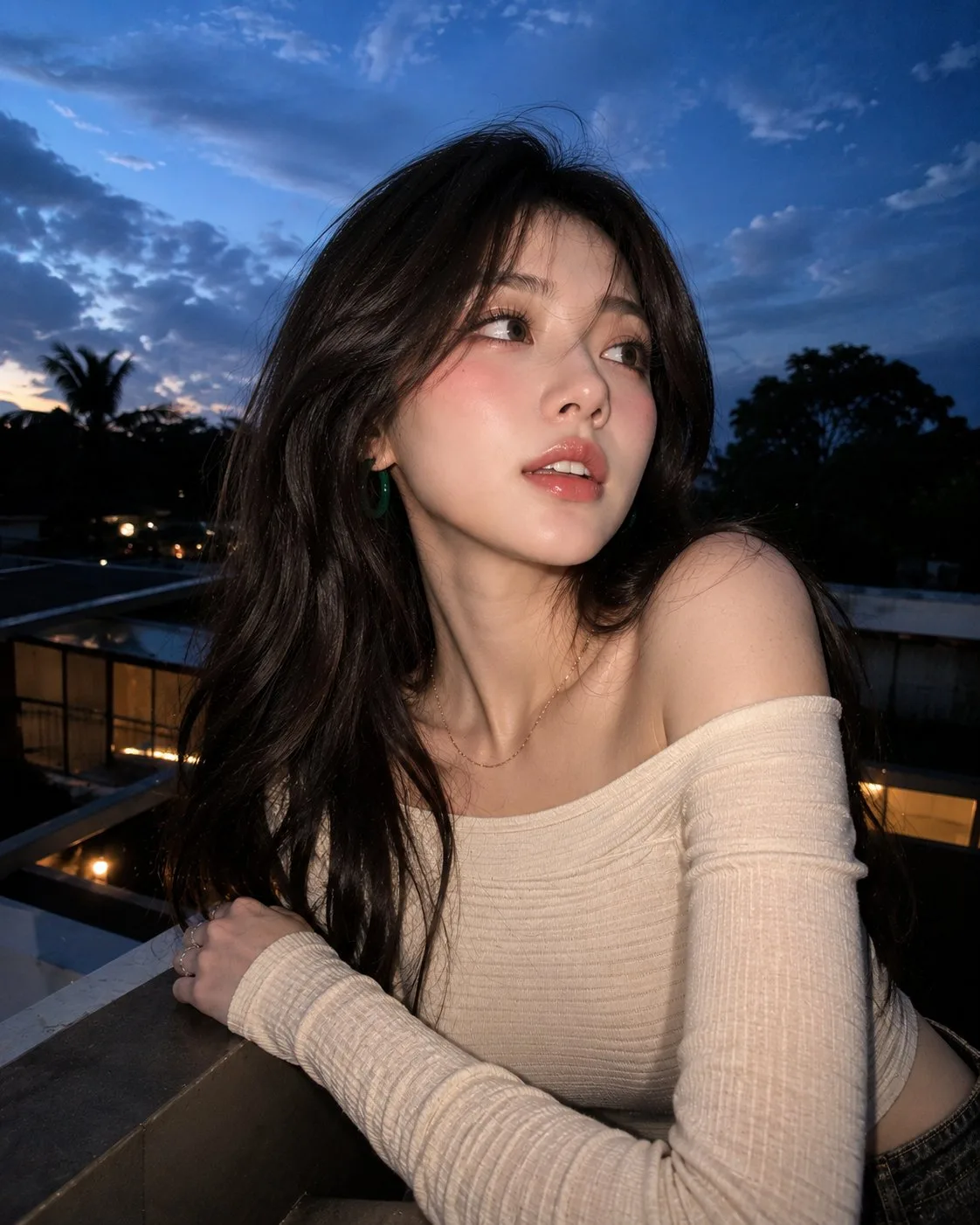 สาวสวยเซลฟี่มุมสูง สไตล์ Douyin สุดสมจริง 1