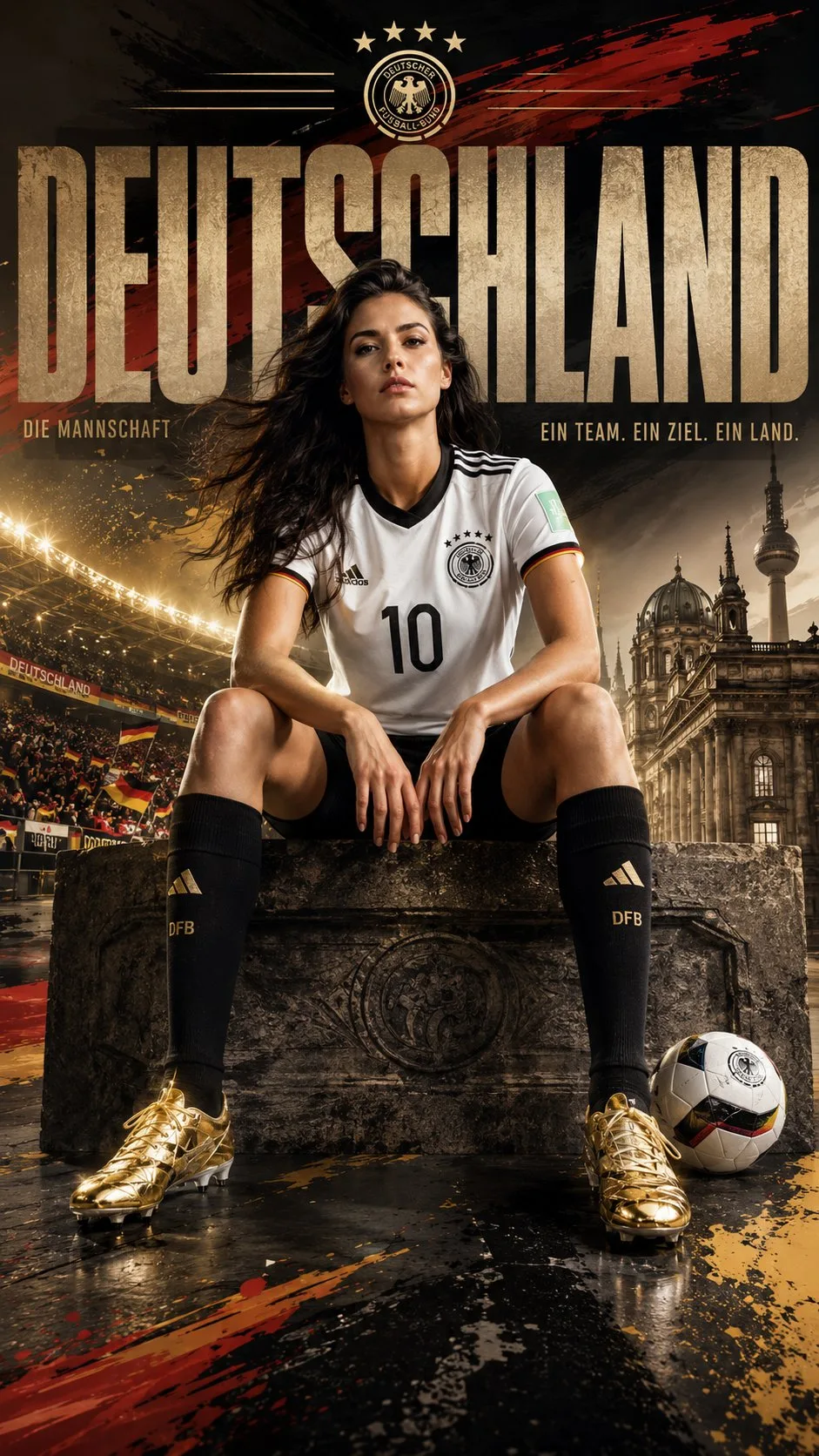 โปสเตอร์บอลโลกหญิงเยอรมนี: สมจริงขั้นสุด 2