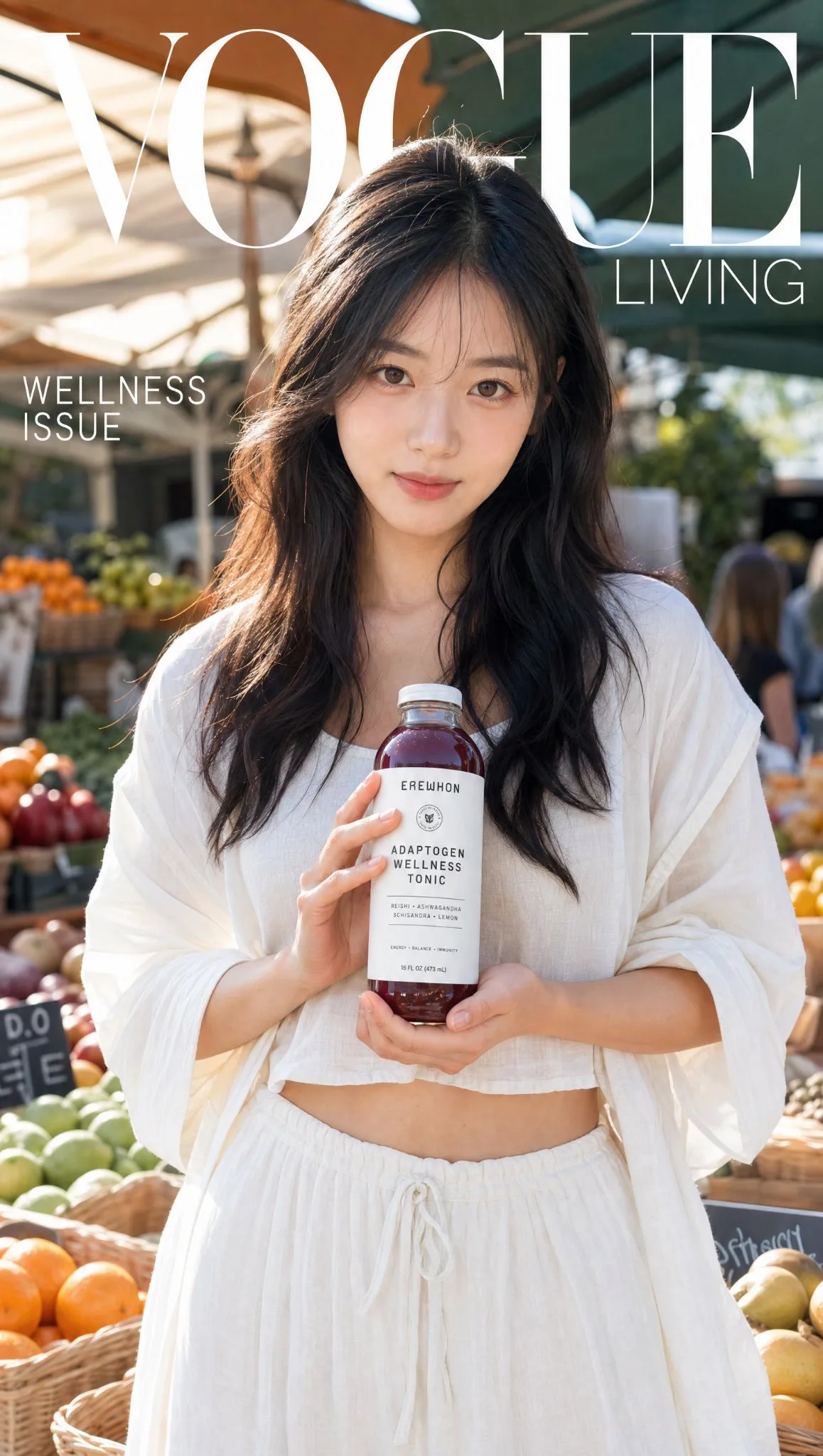 ปกนิตยสารสุขภาพสไตล์เกาหลี: ผู้หญิงเกาหลี & Erewhon 1