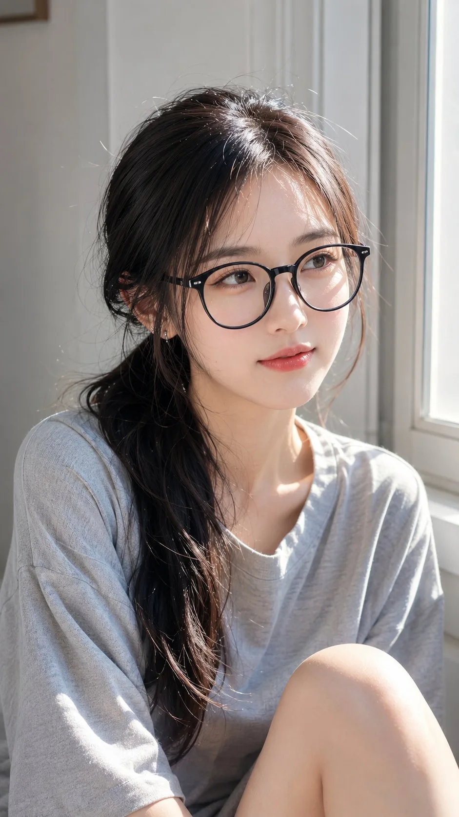 ภาพบุคคลในร่ม สไตล์ Netflix แสงนุ่มนวล สวยงาม 1