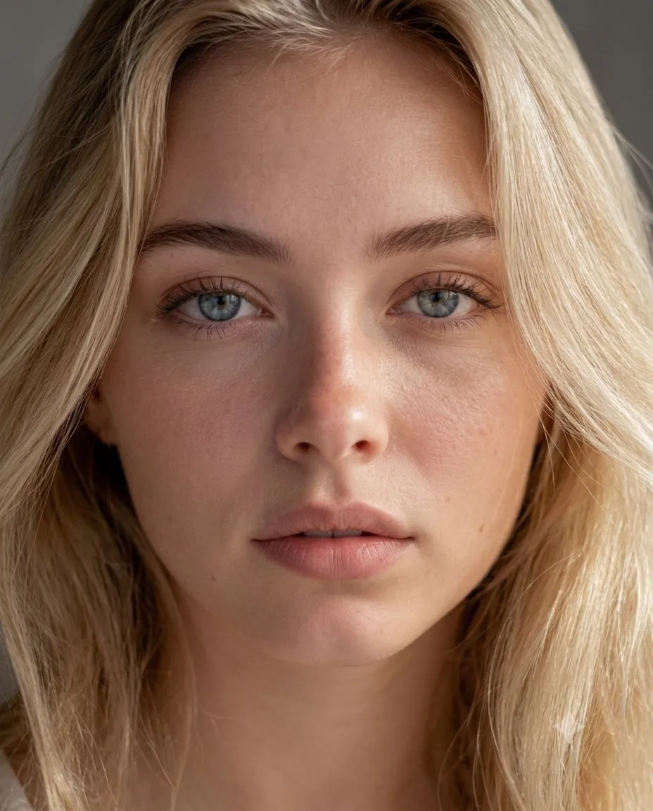 ภาพพอร์ตเทรตผิวสมจริง 8K RAW (ไม่แต่งภาพ) 1