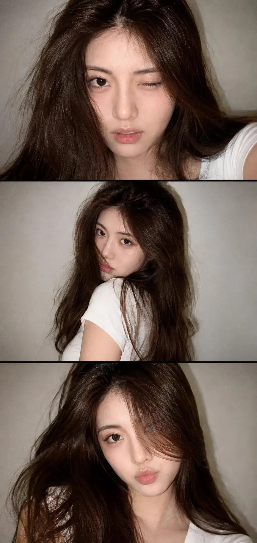 YZK โคลลาจแนวตั้ง 3 ภาพ: สาววินเทจสุดชิค 1
