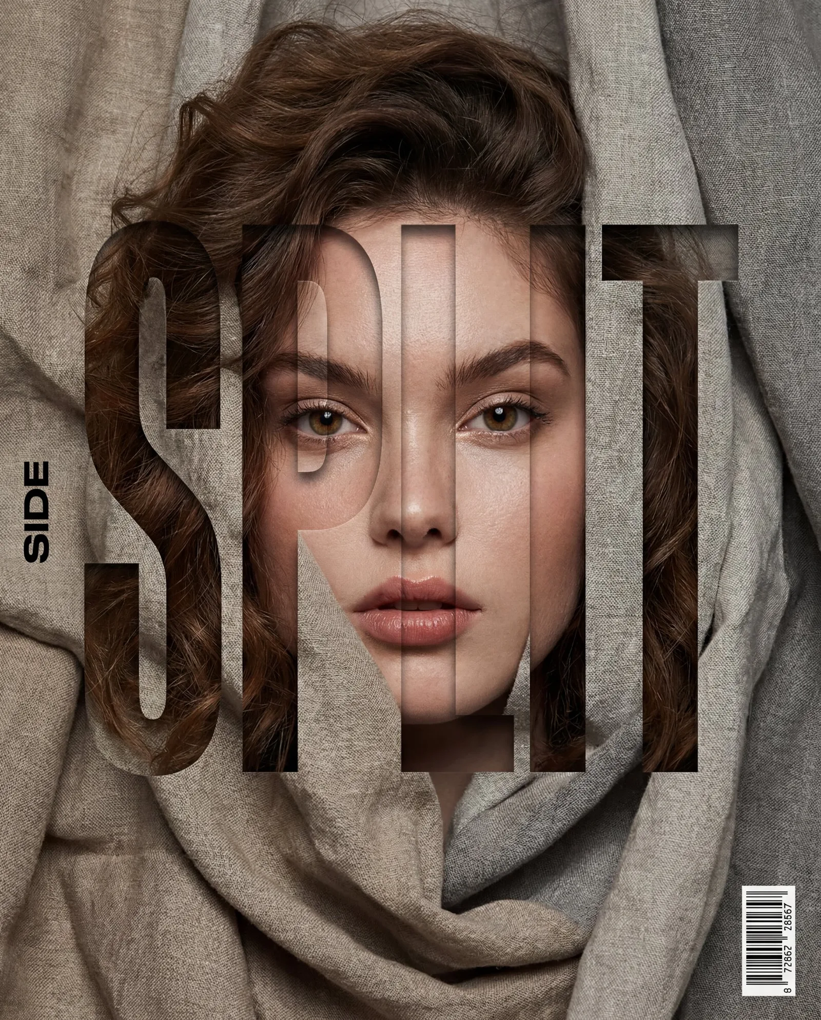 โปสเตอร์ภาพบุคคลปกนิตยสารแนวตั้ง 1