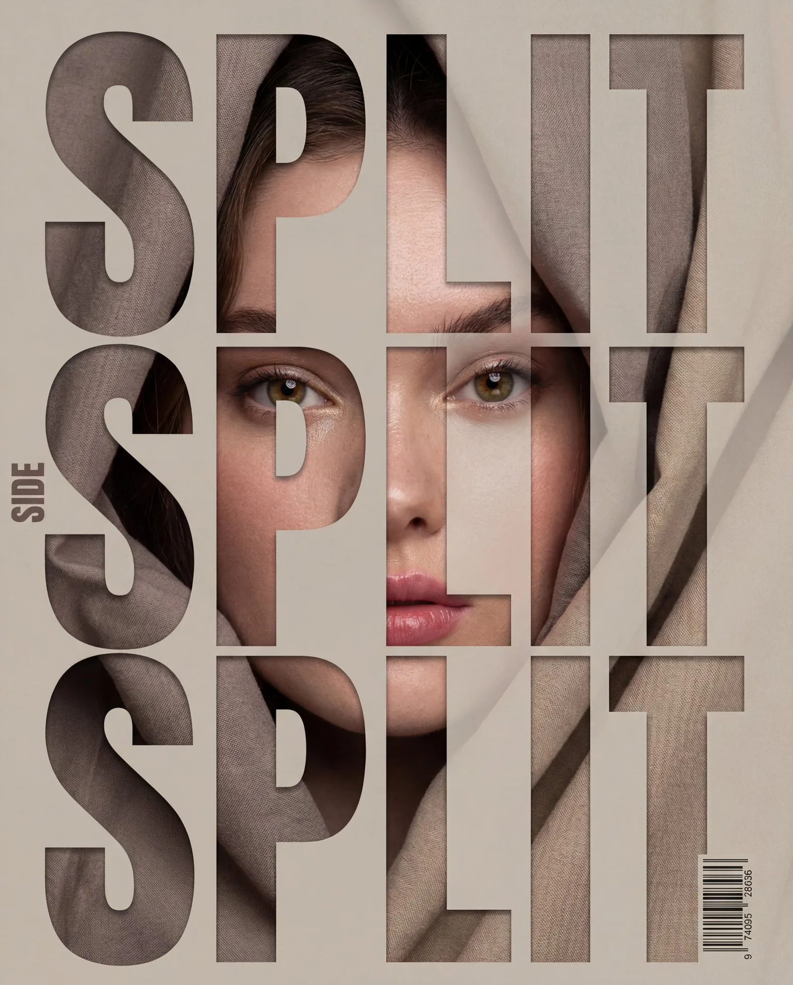 โปสเตอร์ภาพบุคคลปกนิตยสารแนวตั้ง 2