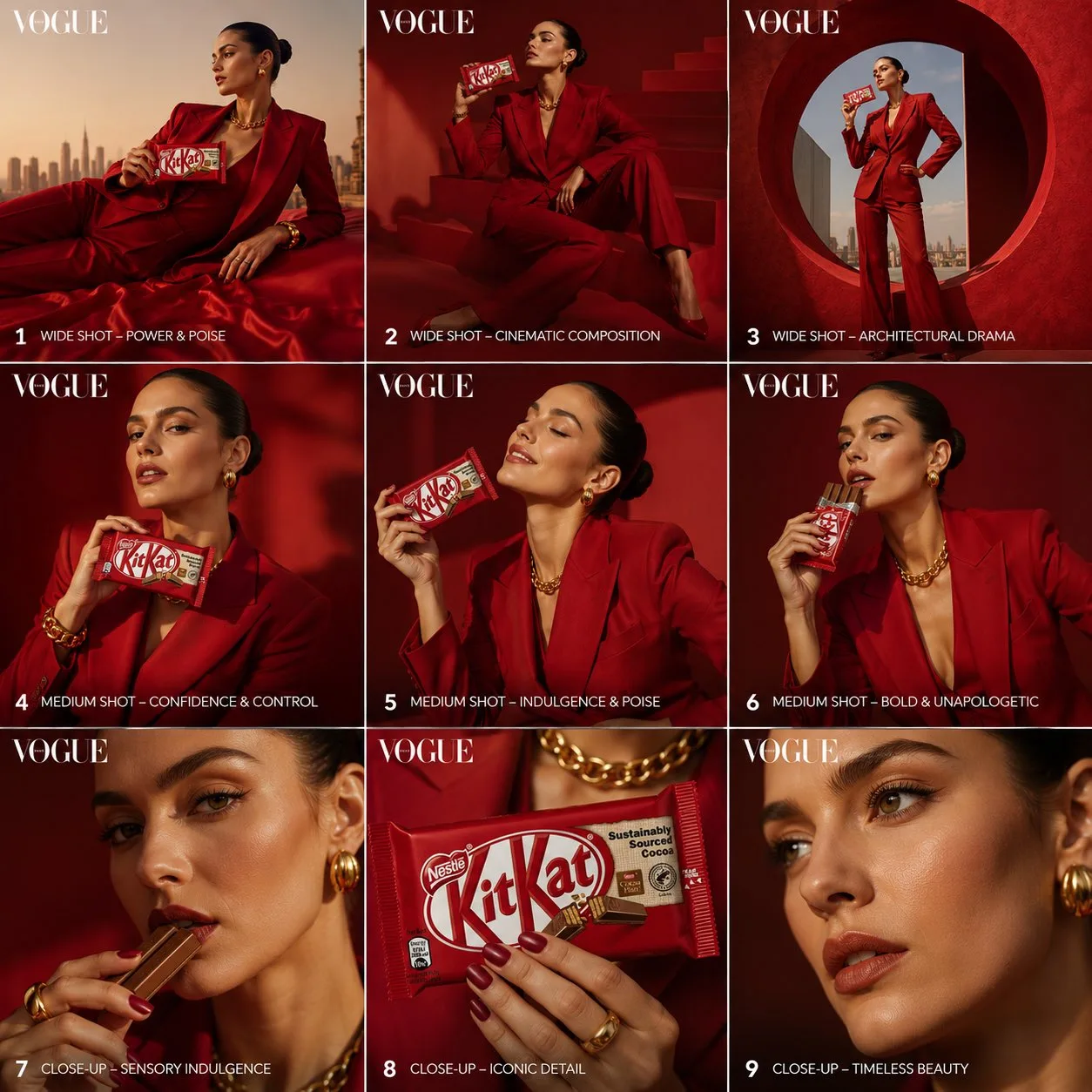 Storyboards นิตยสาร Vogue: แฟชั่น 3x3 1