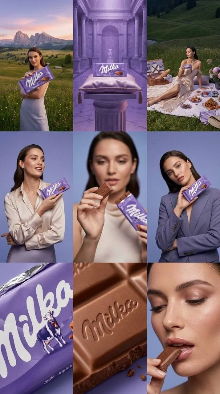 Story Board นิตยสาร Vogue: แฟชั่นชั้นสูง 9 ช่อง 1