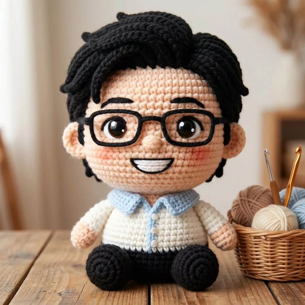 เอ็ดเวิร์ด ซิสเซอร์แฮนดส์ ถักโครเชต์แสนอบอุ่น 1