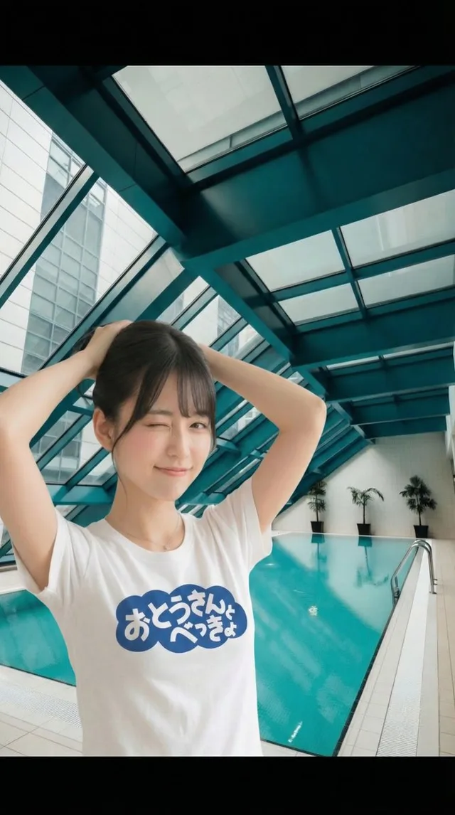 คนในภาพขยิบตา