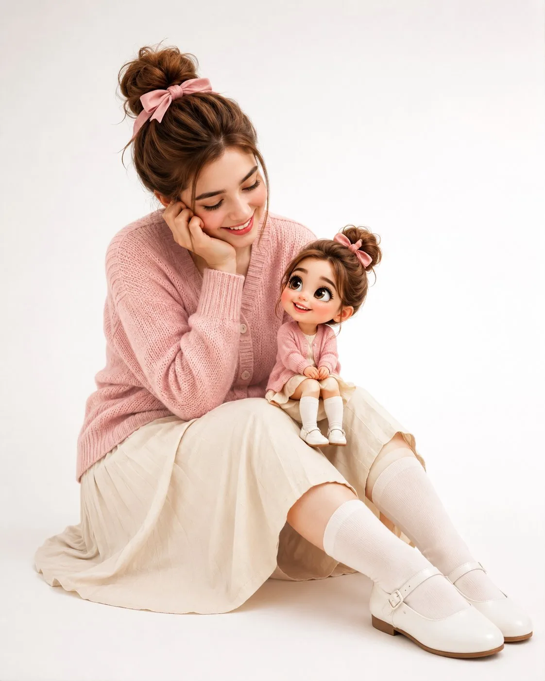 สาวน้อยกับตุ๊กตาจิ๋วชิบิ: ภาพ 3D สุดอบอุ่น 2