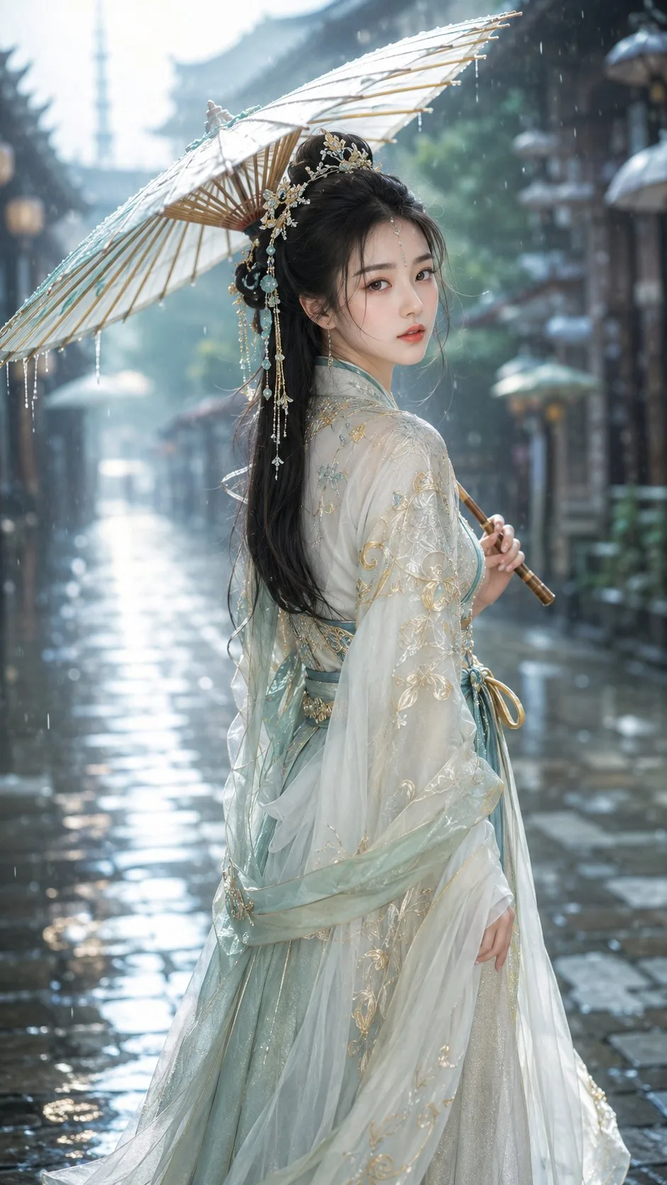 นางเอกเซียนเทพในตรอกหินฝนพรำ 1