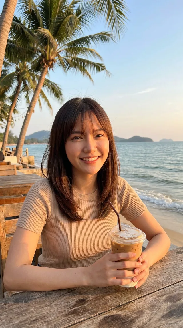 น้องมินตรา — AI Influencer สายคาเฟ่